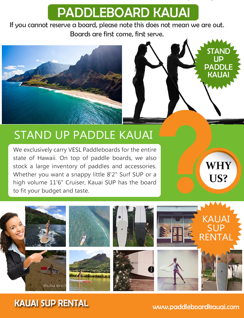 Kauai Sup Paddle Board Rentals